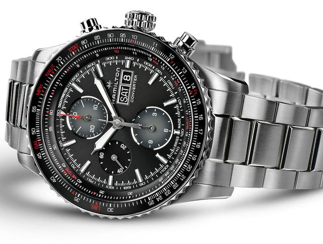Hamilton Khaki Aviation Converter Auto Chrono