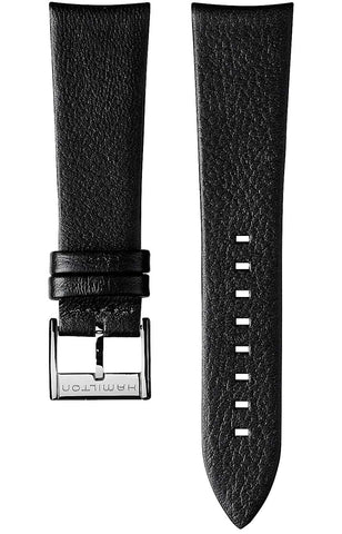 Hamilton Strap American Classic Leather Black H600.387.102
