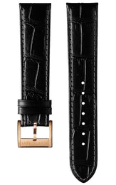Hamilton Strap Jazzmaster Aligator Leather Black H600.325.113