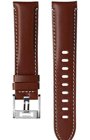 Hamilton Strap Khaki Aviation Leather Brown H600.779.100