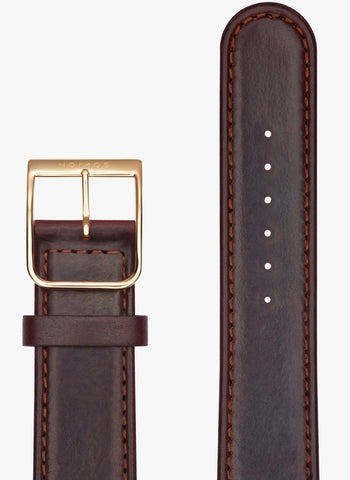 Nomos Glashutte Watch Lambda Rose Gold Sapphire Crystal