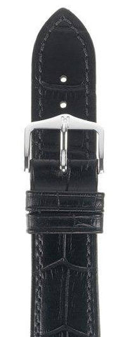 Hirsch Strap Duke Black Large 20mm