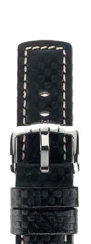 Hirsch Strap Carbon Black Large 20mm