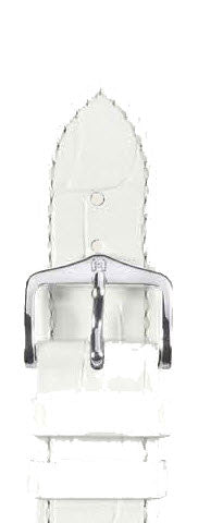 Hirsch Strap Louisianalook White Medium 18mm