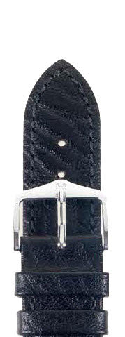 Hirsch Strap Highland Black Large 18mm