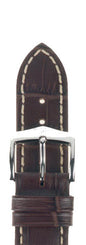 Hirsch Strap Modena Brown Large 18mm 