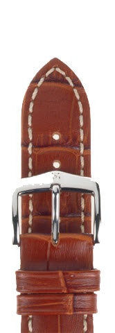 Hirsch Strap Modena Goldbrown Large 22mm