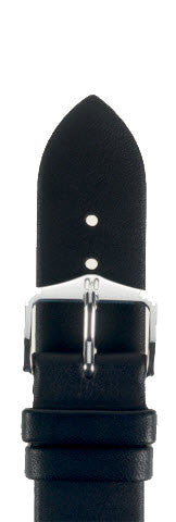 Hirsch Strap Italocalf Black Medium 20mm