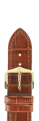 Hirsch Strap Duke Goldbrown Large 22mm
