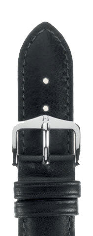 Hirsch Strap Merino Black Large 18mm
