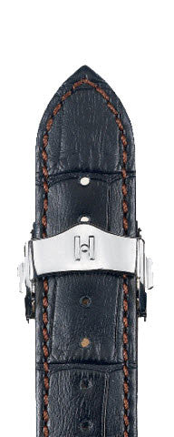 Hirsch Strap Lord Black Large 20mm