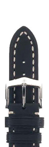 Hirsch Strap Liberty Black Large 18mm