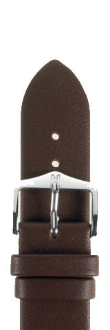 Hirsch Strap Italocalf Brown Large 24mm