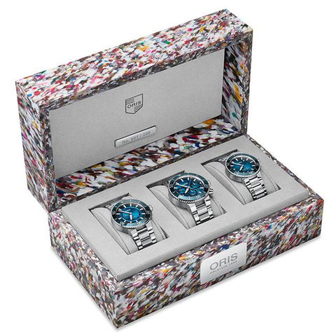 Oris Watch Save The Ocean Trilogy Of Watches Set Limited Edition 01 771 7743 4185-Trilogy Set