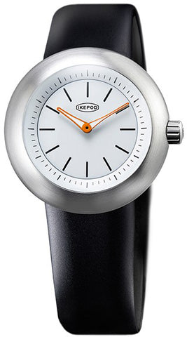 Ikepod Watch Duopod White Lines D016-SI-LB