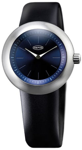 Ikepod Watch Duopod Midnight Blue D008-SI-LB
