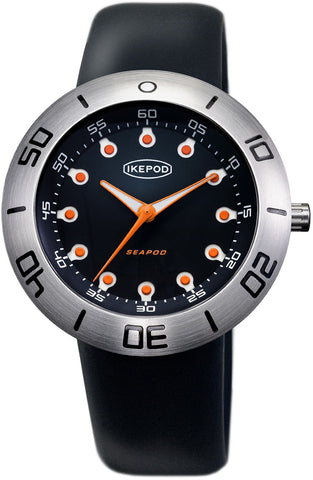 Ikepod Watch Seapod S001 Zale S001-SI-LB