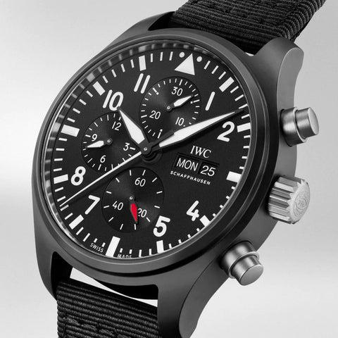 IWC Pilots Chronograph Top Gun Watch