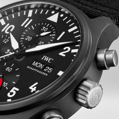 IWC Pilots Chronograph Top Gun Watch