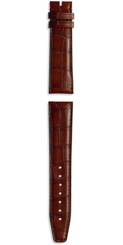 IWC Strap Aligator Dark Brown For Pin BuckleIWE06727