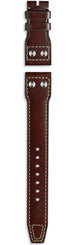 IWC Strap Calfskin Marron Brown For Folding Clasp XLIWA35486