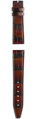 IWC Strap Aligator Marron Brown For Pin Buckle XXS IWE03422