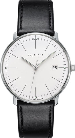 Junghans Watch Max Bill Quartz Sapphire Crystal 41/4817.02