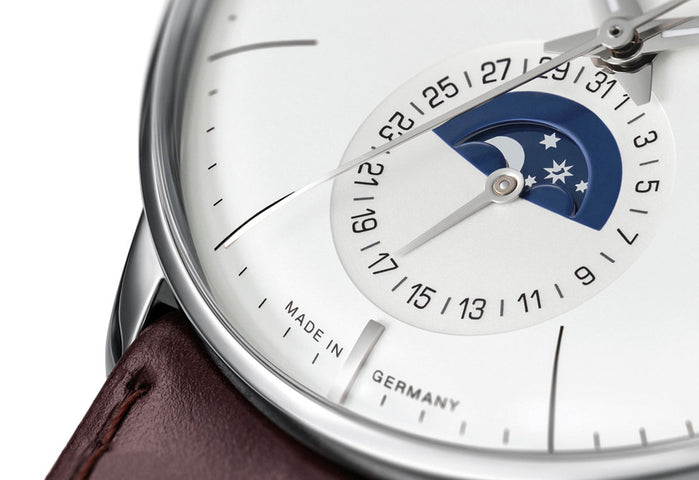 Junghans Watch Meister Kalender Sapphire Crystal D