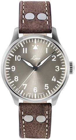 Laco Watch Augsburg Taupe 42 Limited Edition 862116