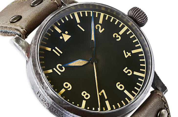 Laco Watch Pilot Watch Original Replika 55 Erbstuck
