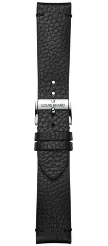 Louis Erard Strap Leather Black Grained 20/18mm BVA130