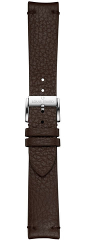 Louis Erard Strap Leather Dark Brown Grained 20/18mm BVA132