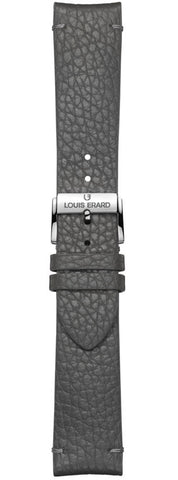 Louis Erard Strap Leather Grey Grained 22/20mm BVA107