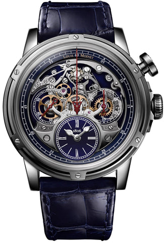Louis Moinet Watch Memoris Superlight Blue Limited Edition LM-79.20.22