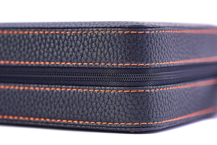 Leanschi Watch Case Black And Orange