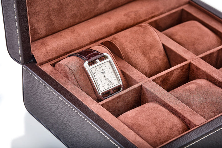 Leanschi Watch Case Chocolate Brown