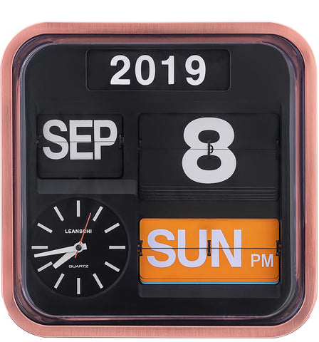 Leanschi Clock Vintage Looking Large CLOK-AC02