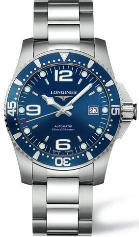 Longines Watch HydroConquest Mens L3.742.4.96.6