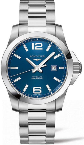 Longines Watch Conquest Mens L3.778.4.96.6