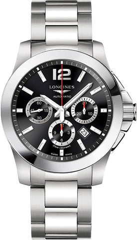 Longines Watch Conquest Mens L3.801.4.56.6