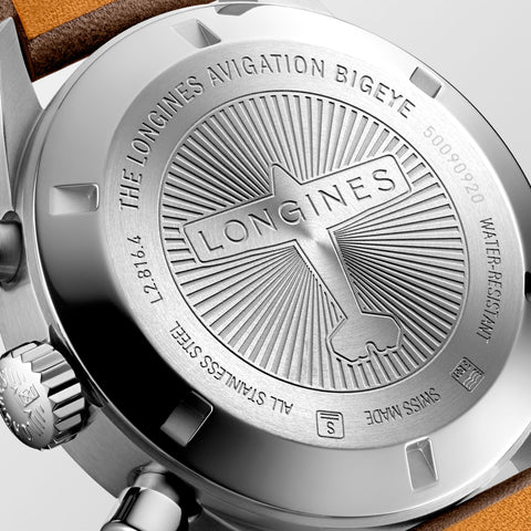 Longines Avigation BigEye Chronograph Mens Watch
