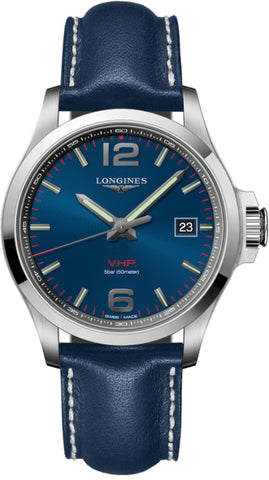 Longines Watch Conquest V.H.P Mens L3.726.4.96.0