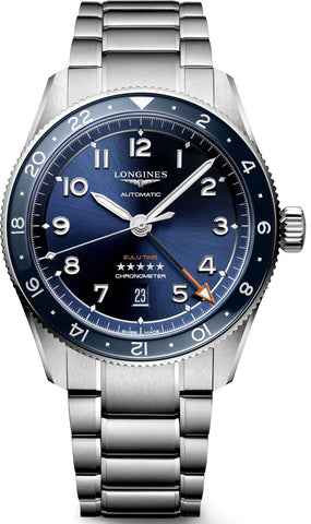 Longines Watch Spirit Zulu Time Mens L3.812.4.93.6