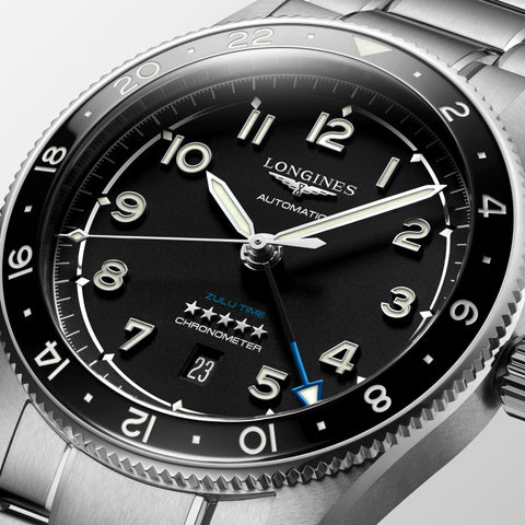 Longines Spirit Zulu Time Mens Watch