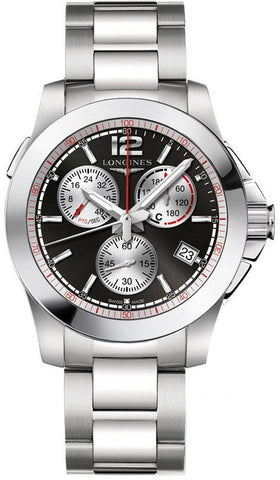 Longines Watch Conquest Mens L3.701.4.56.6