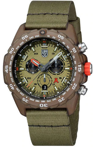 Luminox Bear Grylls Master #TIDE 3740 Series Olive Black Watch