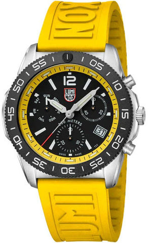 Luminox Sea Pacific Diver Chronograph 3140 Black Yellow Watch