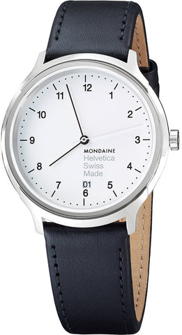 Mondaine Watch Helvetica No1 Regular 40 MH1.R2210.LB