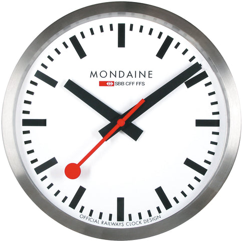 Mondaine Clock Stop2Go Smart
