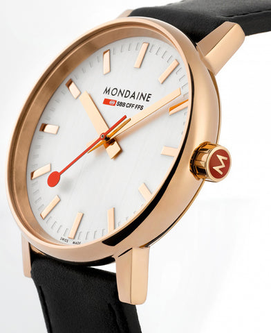 Mondaine Evo2 Rose Gold Watch